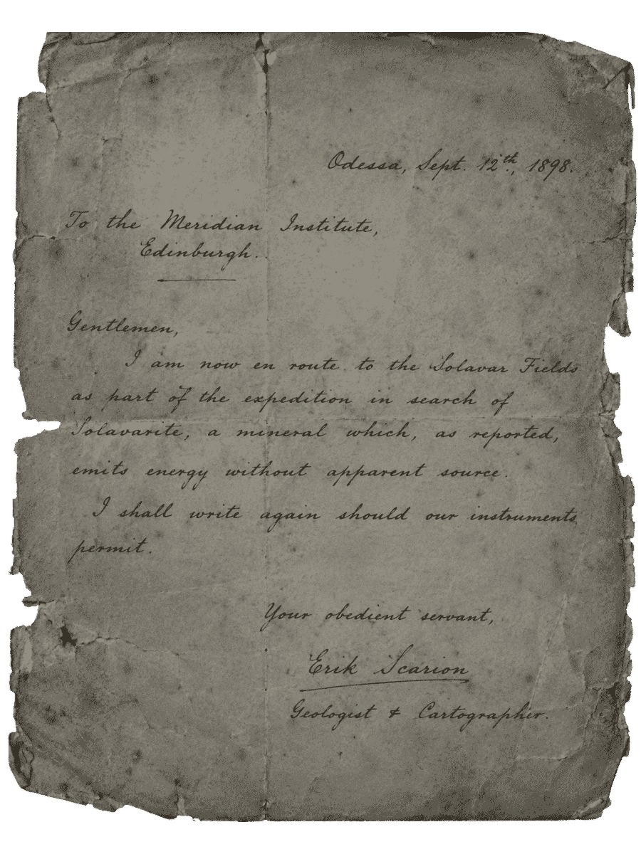 Carta I al Instituto Meridian