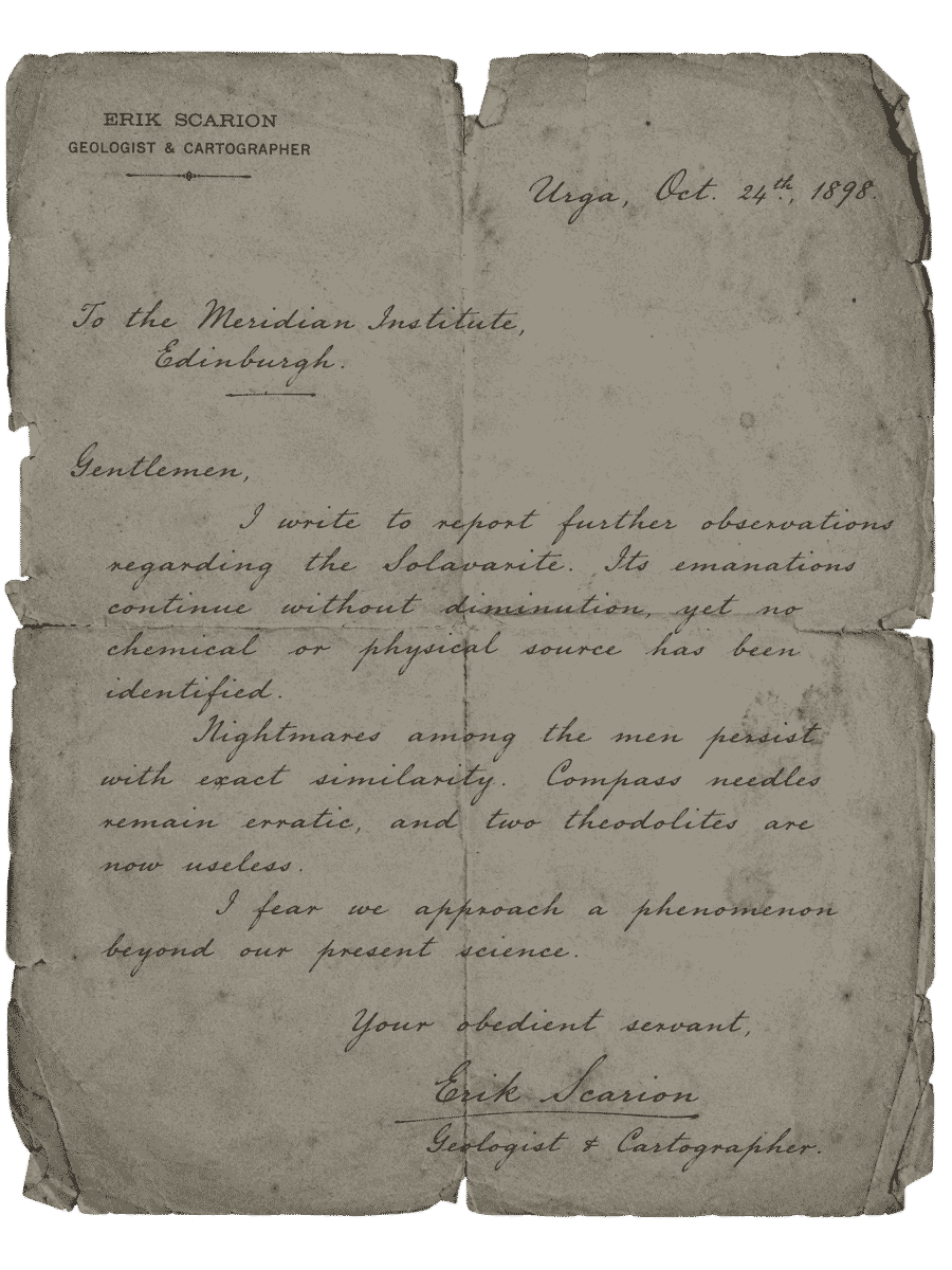 Carta II al Instituto Meridian