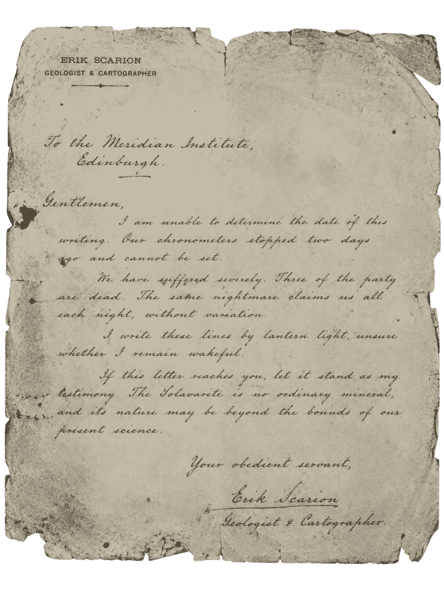 Carta IV al Instituto Meridian